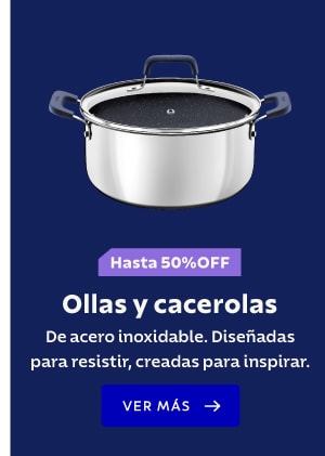Hasta 50% OFF Ollas y cacerolas